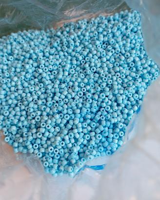 perline azzurre
