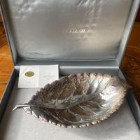 Buccellati – Centrotavola foglia in argento 925