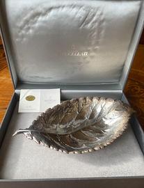 Buccellati – Centrotavola foglia in argento 925