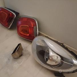 faro xeno sx 500x , fanali e paraurti completo