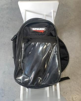 Borsa serbatoio moto Spark estendibile,USATA POCO!