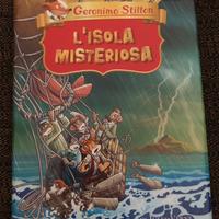Libro ‘ l’isola misteriosa’ di Geronimo Stilton