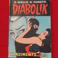 DIABOLIK  N. 21 TRADIMENTO - II° Serie  1965