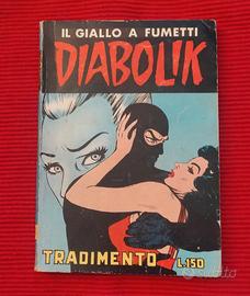 DIABOLIK  N. 21 TRADIMENTO - II° Serie  1965