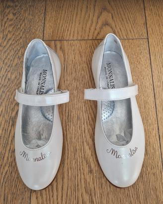 Ballerine bianche Monnalisa 