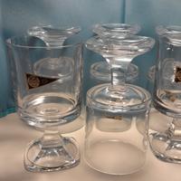 Calici da Vino cristallo vintage 