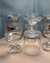 Calici da Vino cristallo vintage 