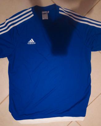 Maglia adidas blu