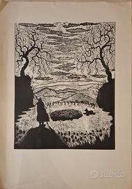 Xilografia di Bruno da Osimo 1942