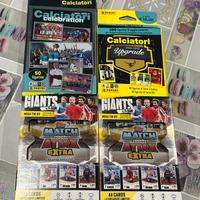 Lotto 4 cofanetti sigillati Topps e Panini