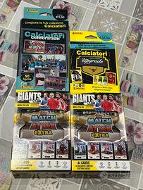 Lotto 4 cofanetti sigillati Topps e Panini