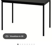 Tavolo nero da cucina  ikea