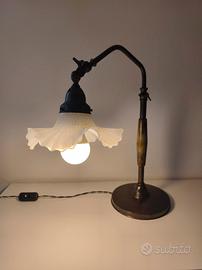 Lampada  saliscendi stile Liberty Art  Nouveau