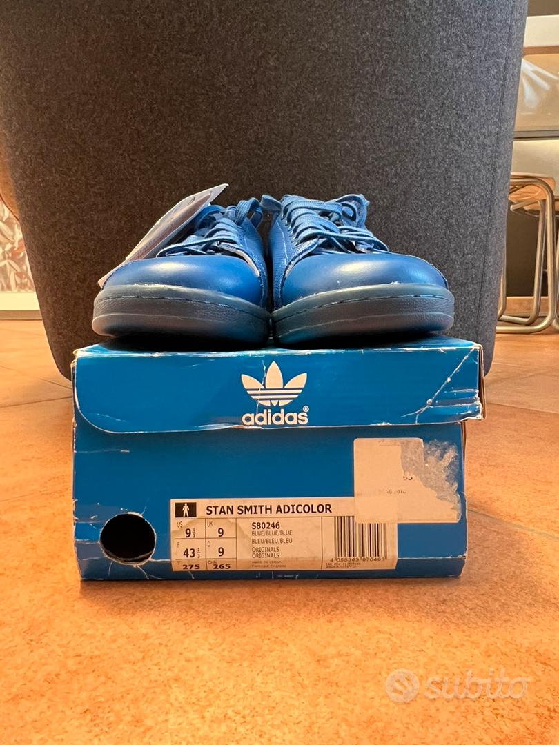 Adidas stan cheap smith adicolor blu