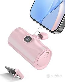 Mini powerbank nuovo imballato