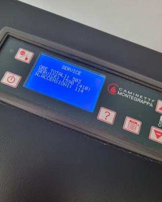 Stufa pellet idro lw20 caminetti montegrappa