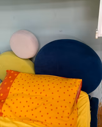 Letto singolo ragazzo colorato