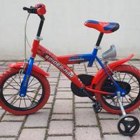 Bici da bimbo Spiderman 14’
