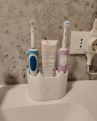 Porta spazzolino e dentifricio