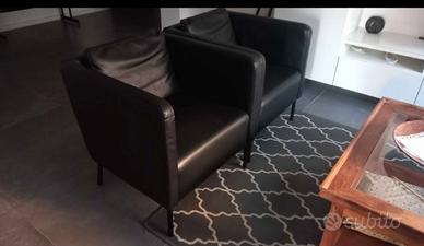 poltroncine ecopelle ikea