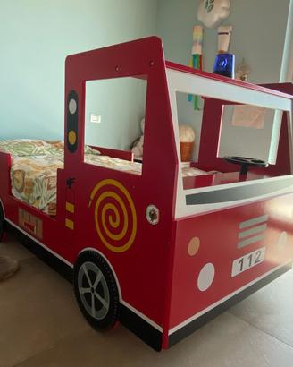 Letto bambino Pompieri