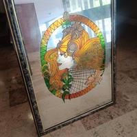 specchio con pittura 20 euro