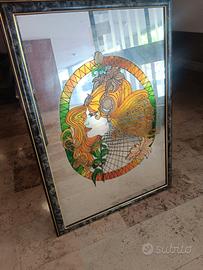 specchio con pittura 20 euro