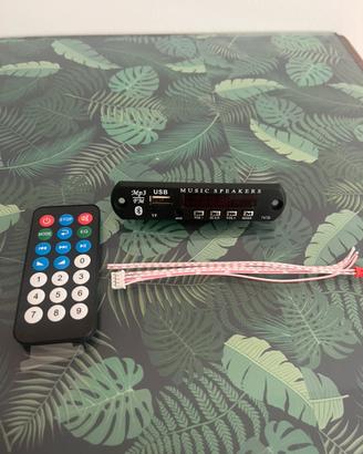 Modulo Decodificatore MP3 Bluetooth fm usb aux