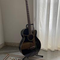 Basso elettro-acustico Ibanez AEB8E-BK