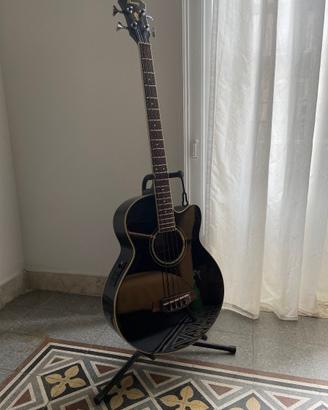 Basso elettro-acustico Ibanez AEB8E-BK
