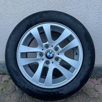 4 Cerchi in lega 16” bmw 320i con pneumatici