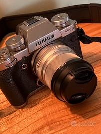 Fuji x-t3 silver + Fujinon 23mm F2 + bag