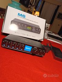 Motu M6 scheda audio usb