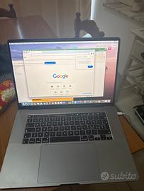 Mac pro 16” anno 2019