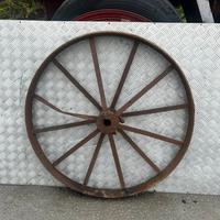 Ruota antica in ferro