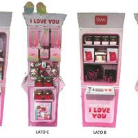 Espositore vuoto legami san valentino 2026