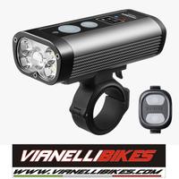 Fanale bici ravemen pr2400 lumen batteria