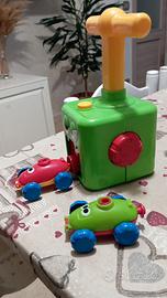 Giocattolo lancia auto a mongolfiera