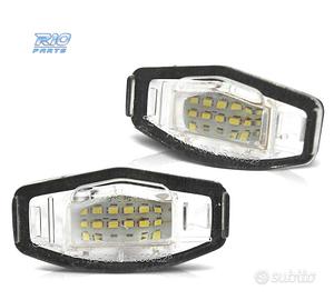 LUCI LED PER TARGA HONDA CIVIC ACURA LEGEND CITY O