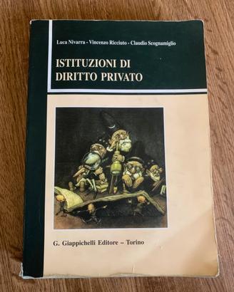 Libro Istituzioni di diritto privato