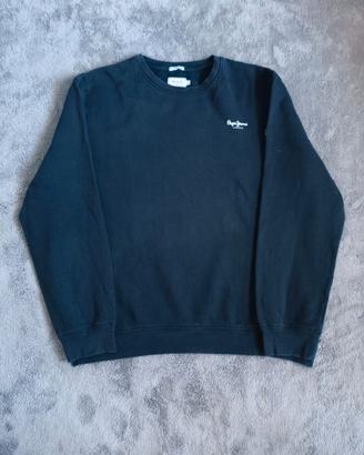Felpa Pepe Jeans London Nera Girocollo - XL