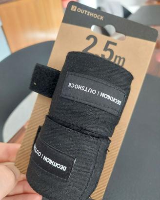 decathlon outshock boxing wraps 100 2,5M black v2