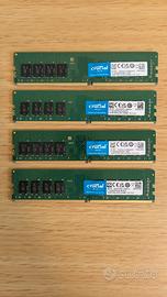 RAM Crucial DDR4 16GB 3200 MHz CT16G4DFRA32A