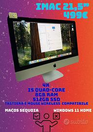 Imac i5 21,5”