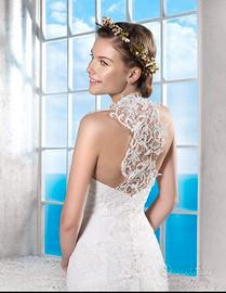 Abito sposa mezza sirena taglia 44