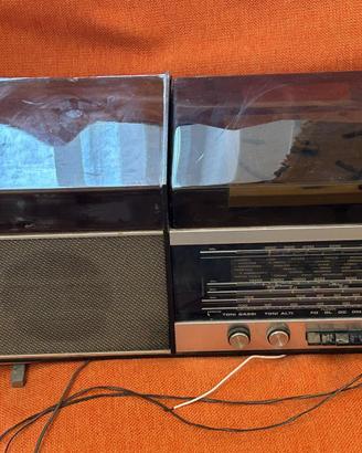 Radio Marelli con giradischi