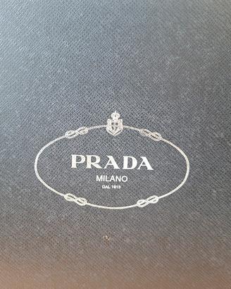 Décolleté Prada marroni tg 39 con scatola 