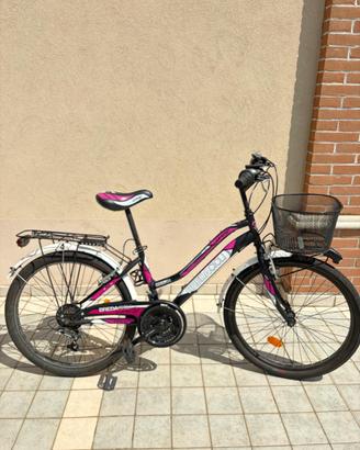 Bicicletta city bike Lincy Breda 24 pollici