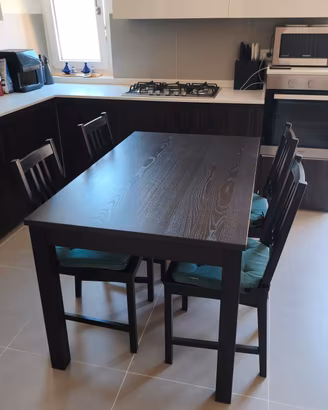 TAVOLO ALLUNGABILE E 4 SEDIE IKEA