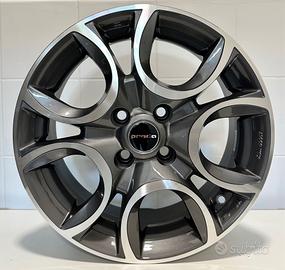 CERCHI IN LEGA FIAT PANDA DA 15 POLLICI